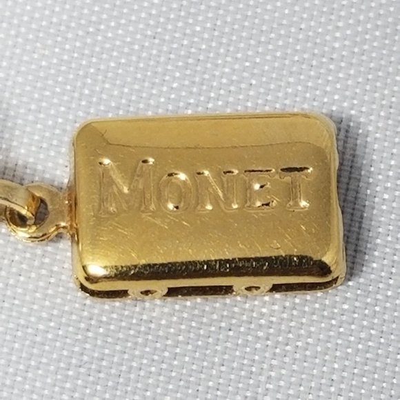 VINTAGE MONET SINGLE STRAND PEARL BRACELET - Picture 5 of 6